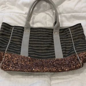 Deux lux large tote bag